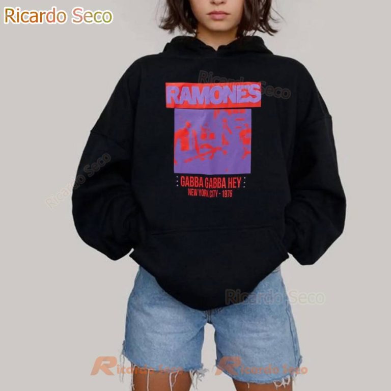 Ramones Gabba Gabba Hey T-Shirt-a xGib3Jf