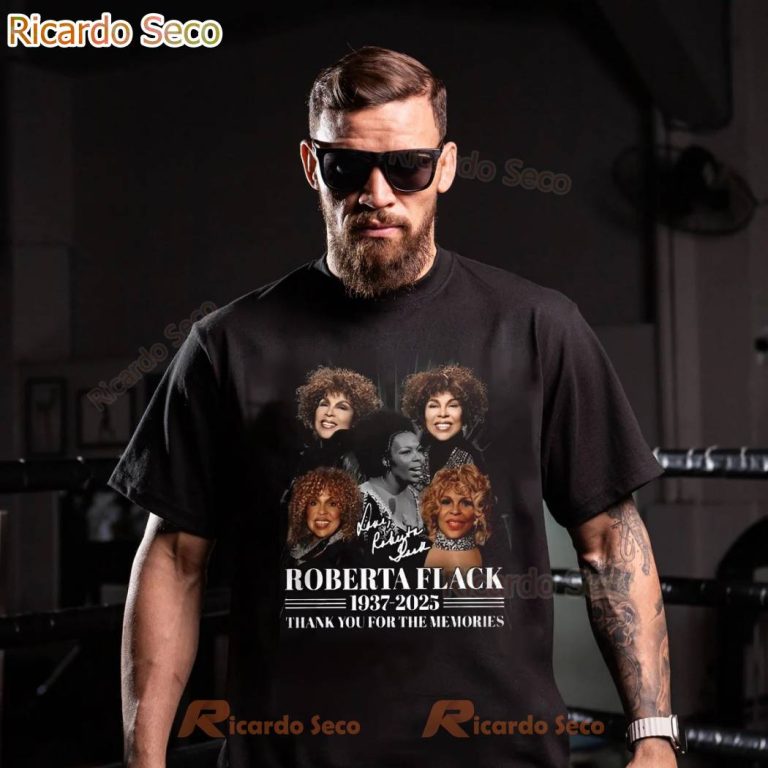 Roberta Flack 1937-2025 Thank You For The Memories T-shirt-a 71aFY9j