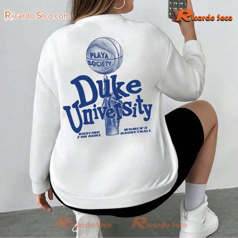 Rooting For Duke Women's Basketball Duke University T-shirt-c LKX3MHQ