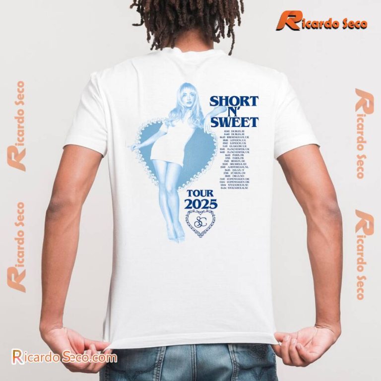 Sabrina Carpenter Short N' Sweet Tour 2025 Is So Nice T-shirt-b qD1EQR0