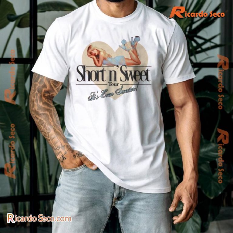 Sabrina Carpenter Short N' Sweet Tour 2025 It's Even Sweeter T-shirt-x 3yAfJqh