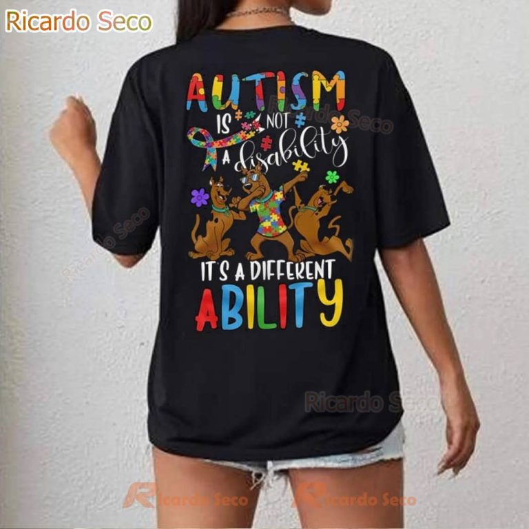 Scooby Doo Autism Awareness T-shirt-a KSXa8ye