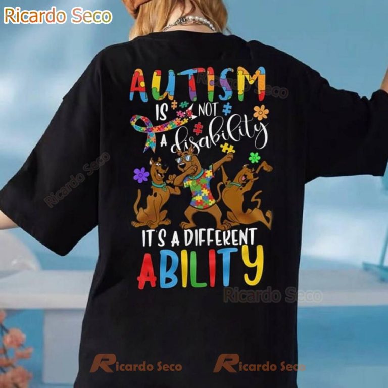 Scooby Doo Autism Awareness T-shirt-b rlzjFpT