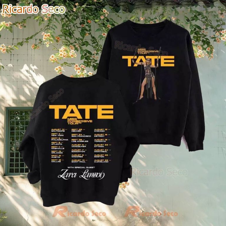 Tate McRae Miss Possessive World Tour 2025 Unisex T-shirt dIfxBDl