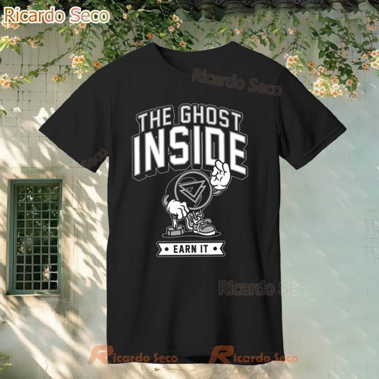 The Ghost Inside Mascot Earn It T-Shirt-a UK3pw5v