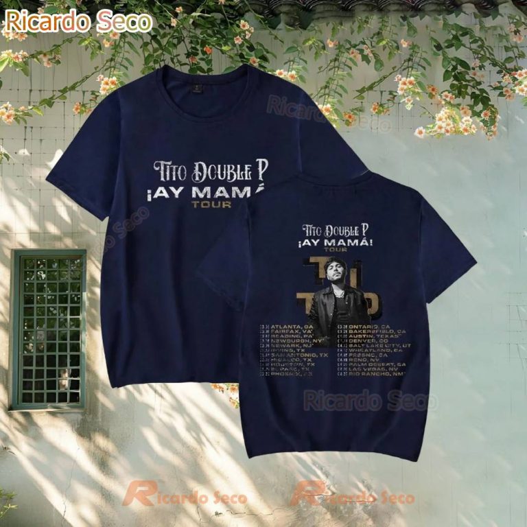 Tito Double P 2025 !ay Mamà! Tour T-shirt-a v2UIacP