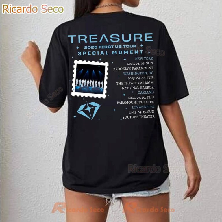 Treasure 2025 First Us Tour Special Moment T-shirt-b c4KdQzF