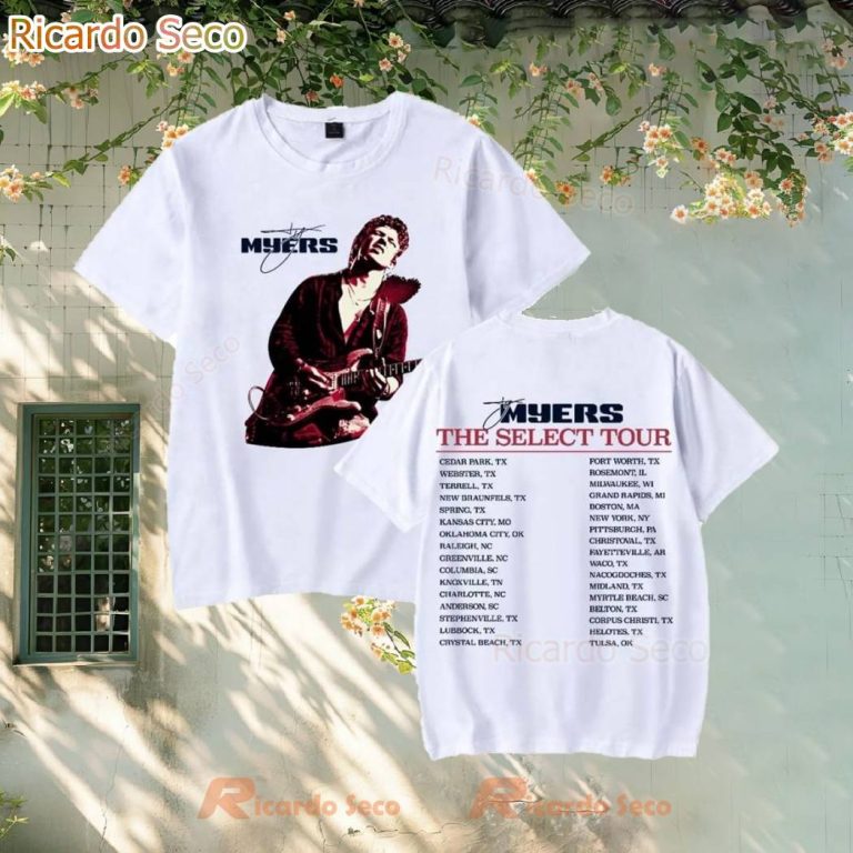 Ty Myers The Select Tour 2025 T-shirt-a y6NiV9r