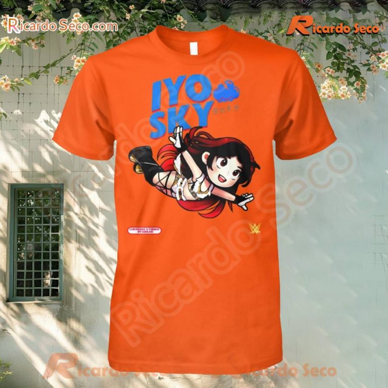 Wrassling Wacky Wrestling Iyo Sky Fan Art T-shirt ZEFGXUY