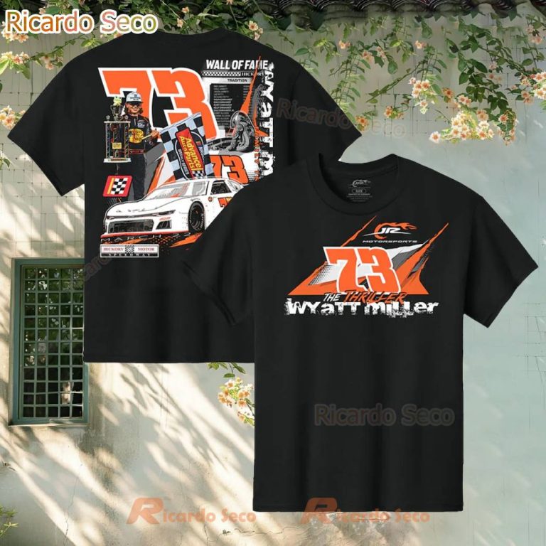 Wyatt Miller JR Motorsports Youth #73 2025 T-shirt E4YNka6
