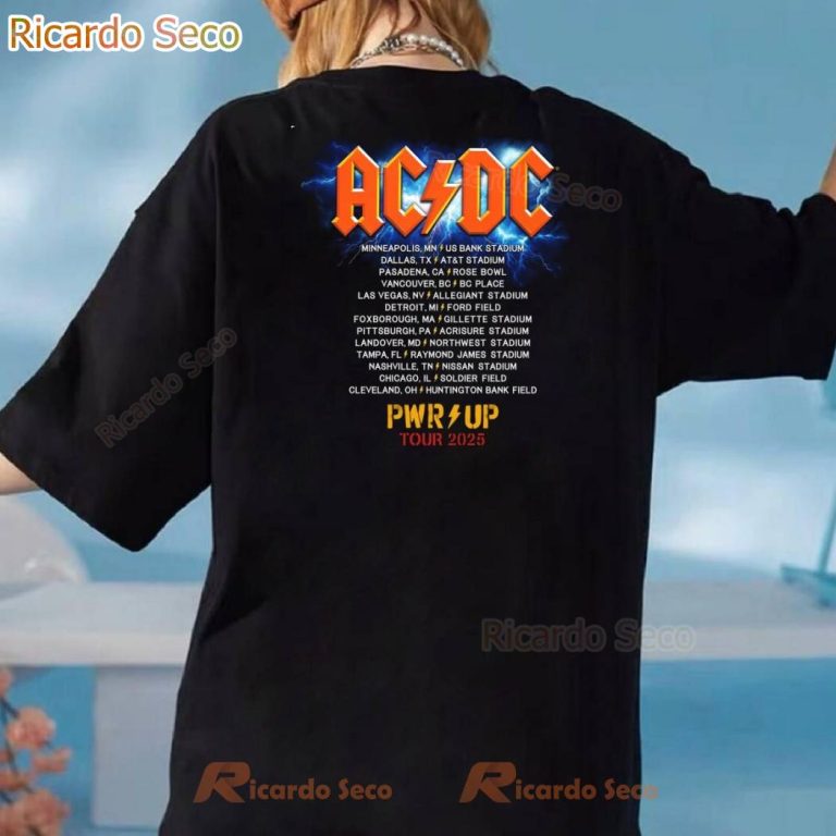 ACDC Angus Gibson PWR UP Tour 2025 T-Shirt-a 0s7XoxB