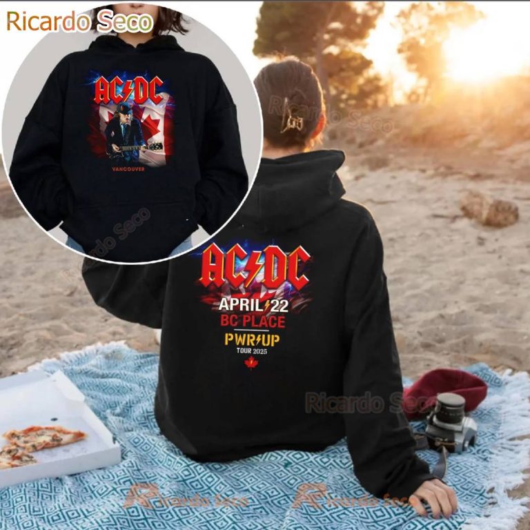 ACDC Vancouver Pwr Up Tour 2025 T-shirt 9drCFzk