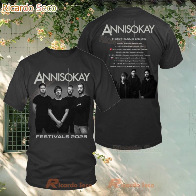 Annisokay Festival Tour 2025 T-shirt 0jCEeFG