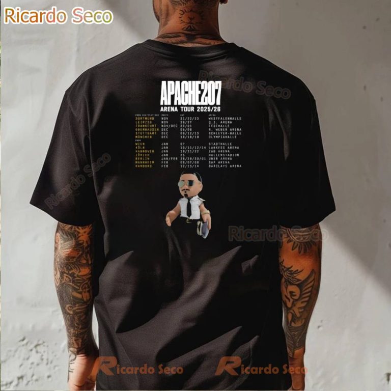 Apache 207 Arena Tour 2025-2026 T-shirt-b jsmcXSt