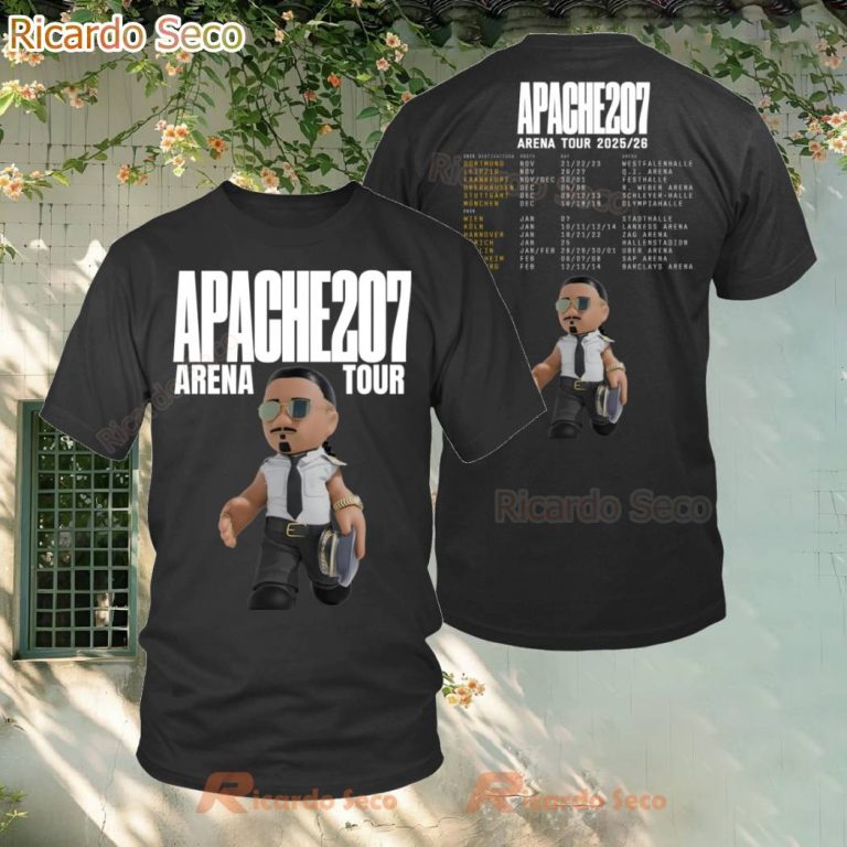 Apache 207 Arena Tour 2025-2026 T-shirt 8SADUjC
