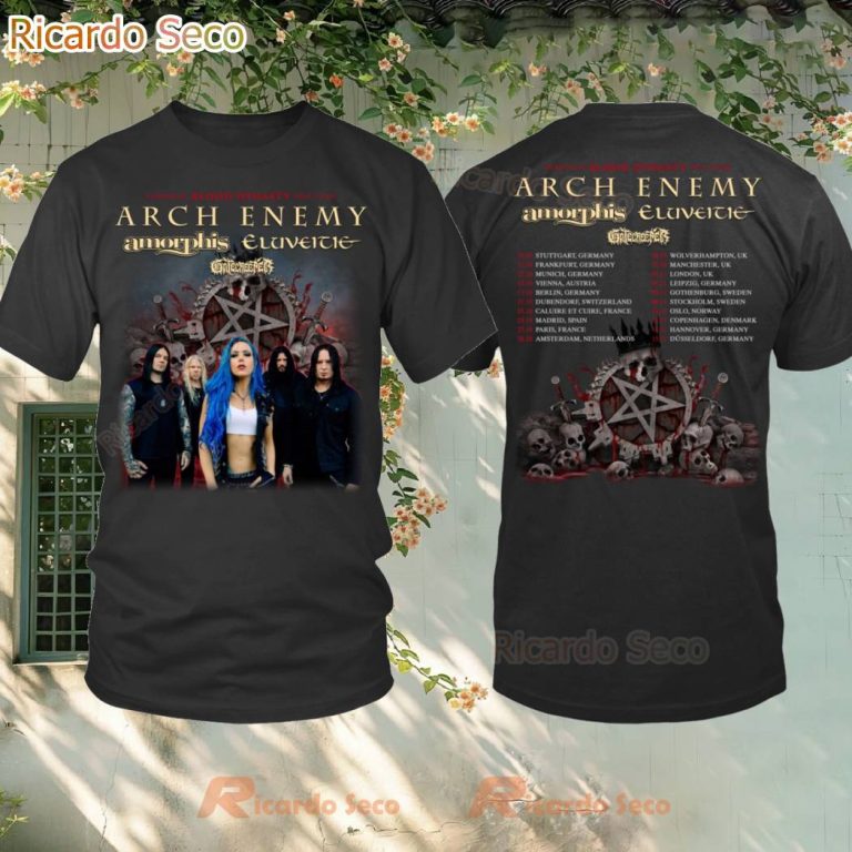 Arch Enemy Tour 2025 T-shirt Sr8NiDU