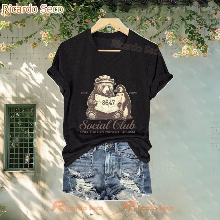 Bear Penguin Est 2025 8647 T-shirt 7OQ0JRU