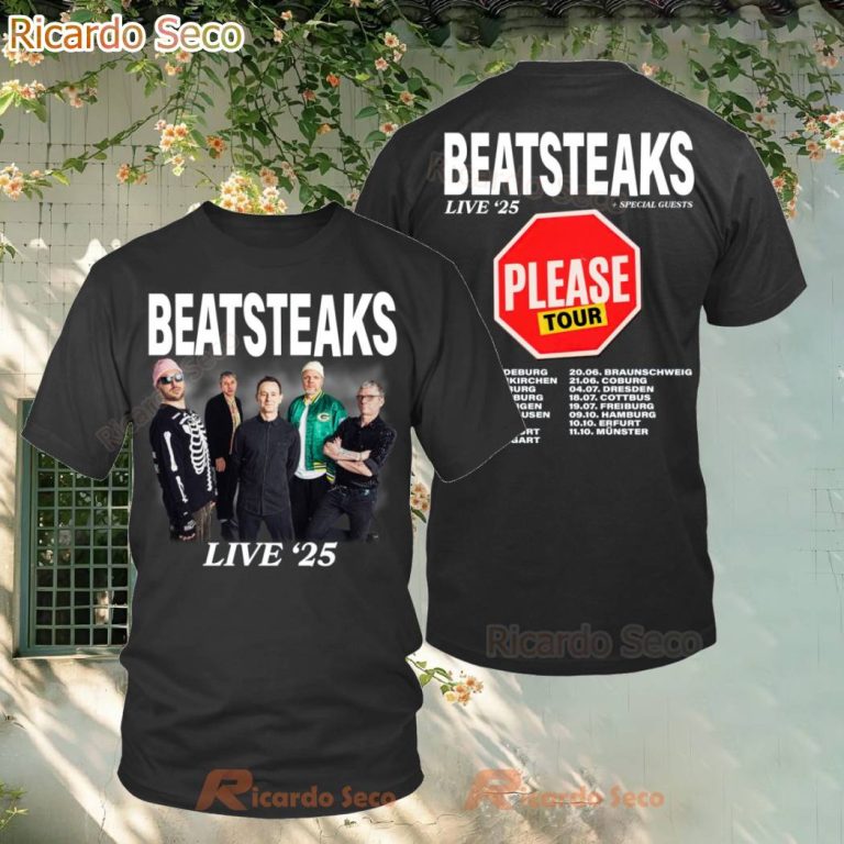 Beatsteaks Live 2025 Tour T-shirt zRn1Xx2