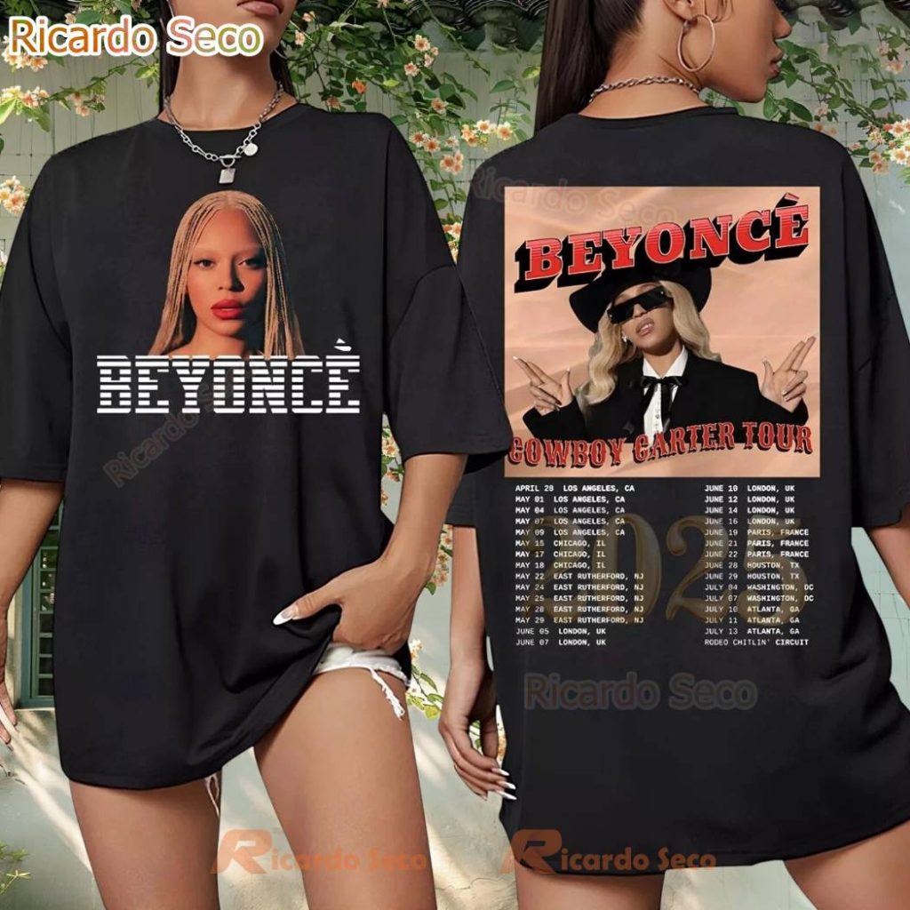 Beyonce cowboy carter クールバッグレア スタッフ2025 Cowboy Carter Tour 2025 Beyonce Leather Coat | Celebrity Jackets