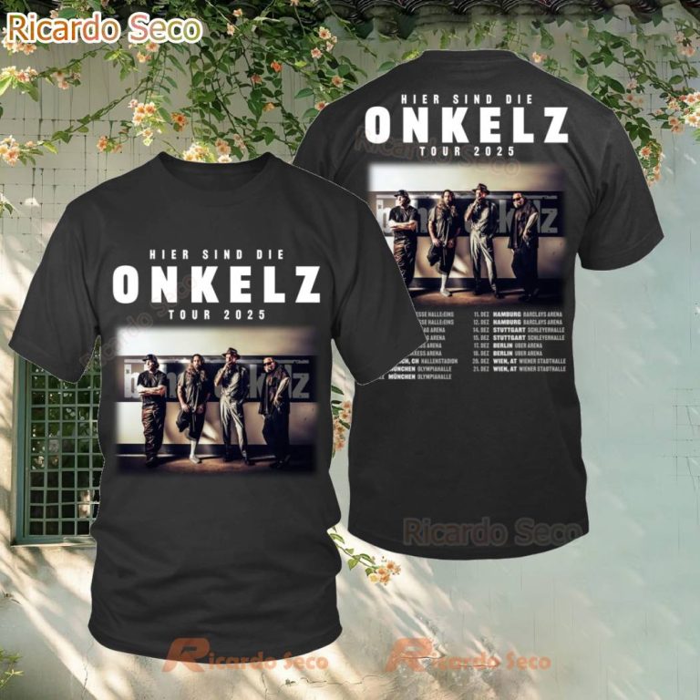 Böhse Onkelz Hier Sind Die Tour 2025 T-shirt 1F5SDH2