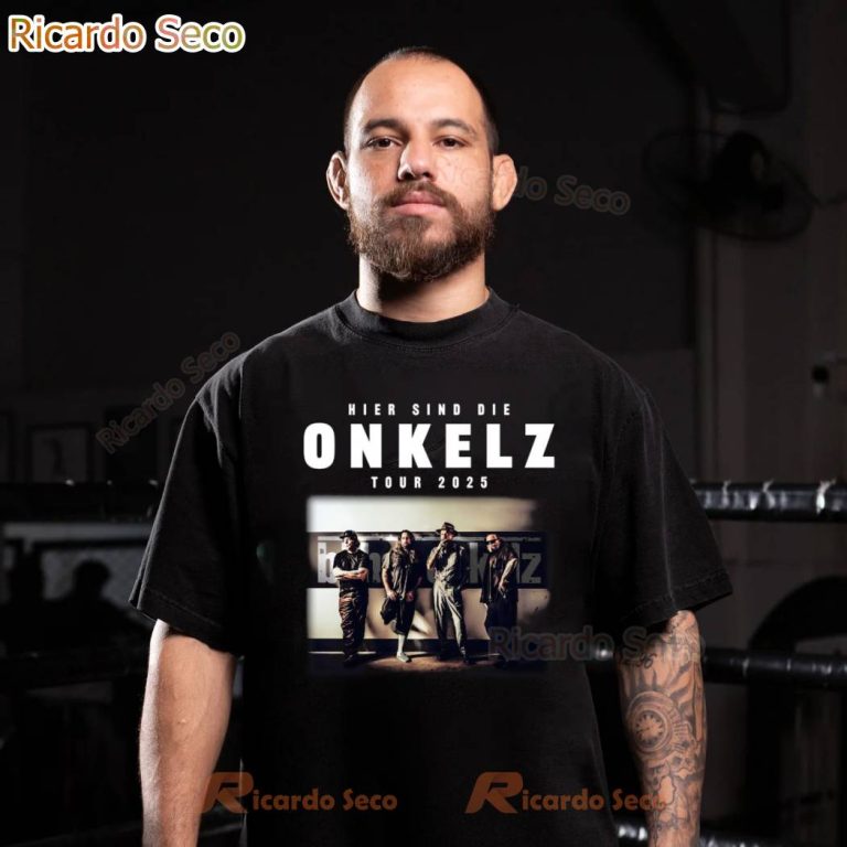 Böhse Onkelz Hier Sind Die Tour 2025 T-shirt-a Nwos0fZ