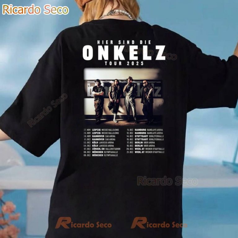 Böhse Onkelz Hier Sind Die Tour 2025 T-shirt-b o7tkOnb