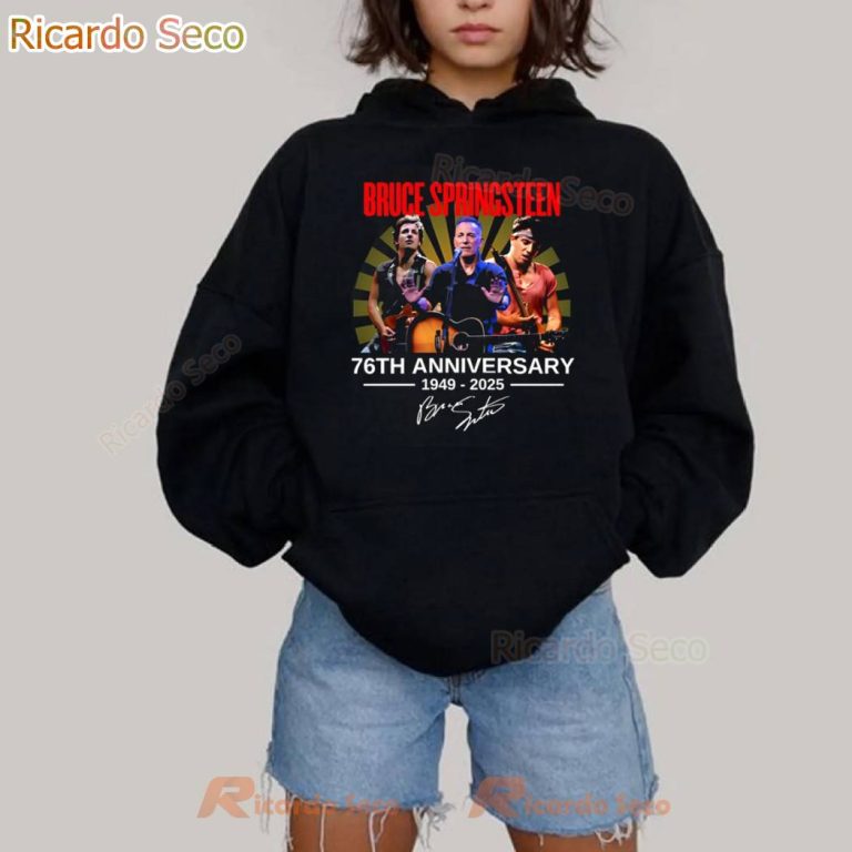 Bruce Springsteen 76th Anniversary 1949-2025 T-shirt z5nDPZ9