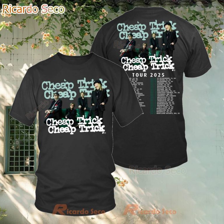 Cheap Trick Tour 2025 T-shirt Ktx93o0