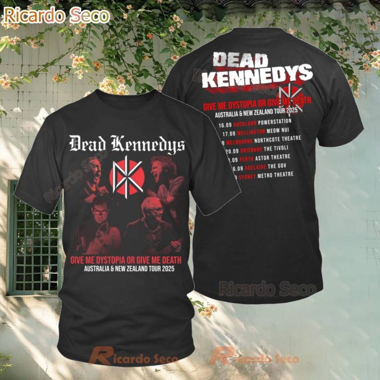 Dead Kennedys Australia And New Zealand Tour 2025 T-shirt MZVTELQ