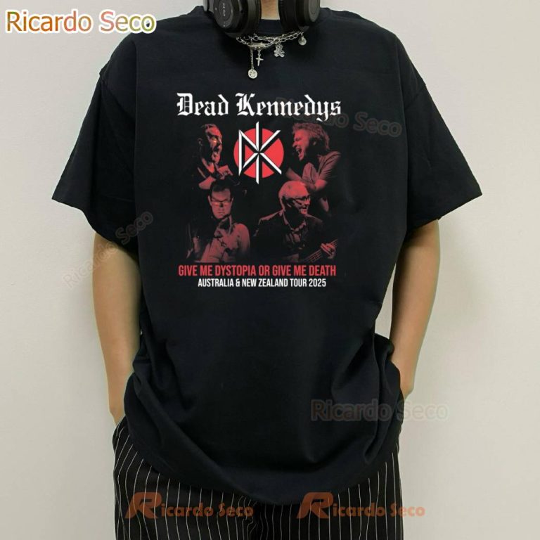 Dead Kennedys Australia And New Zealand Tour 2025 T-shirt-a prRkE5H