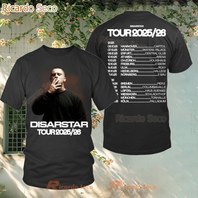 Disarstar Tour 2025-2026 T-shirt POyrfYN
