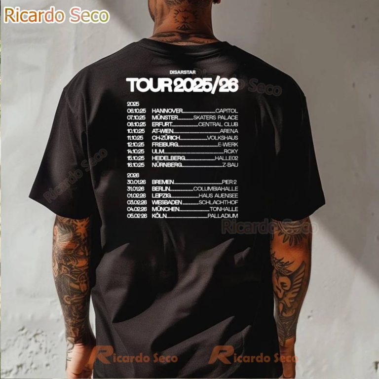 Disarstar Tour 2025-2026 T-shirt-b E3hsZq1
