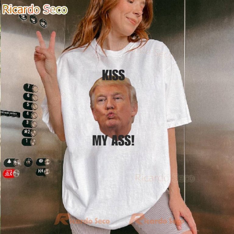Donald Trump Kiss My Ass Unisex T-shirt-a PHkMQqC