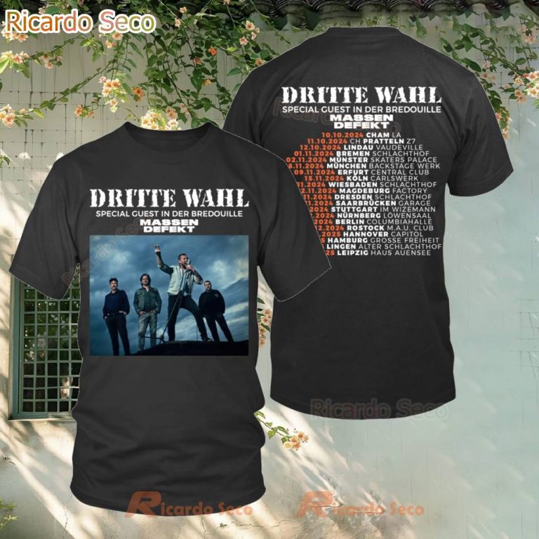Dritte Wahl Tour 2024 - 2025 T-shirt M0F61Rd