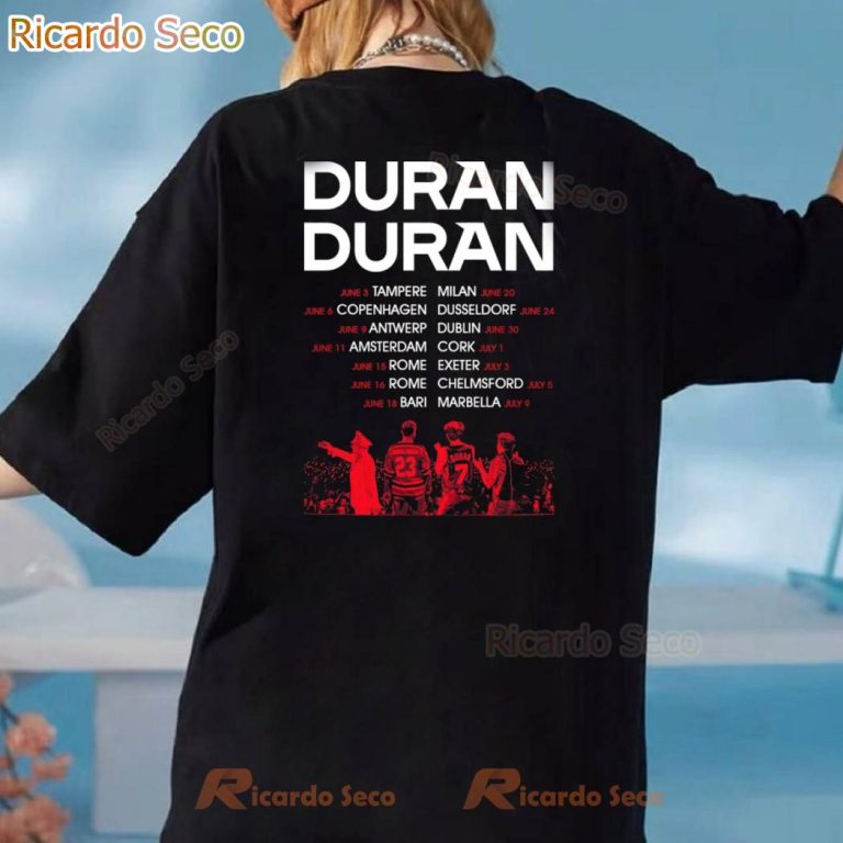 Duran Duran Europe Tour 2025 Classic Men Shirt-b ePFEM5N