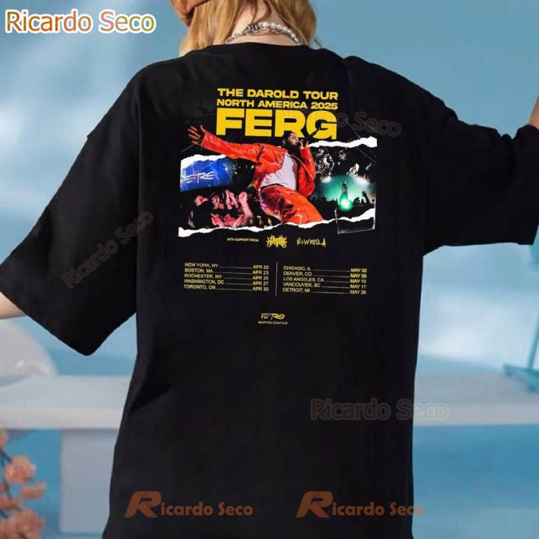 Ferg The Darold North America Tour 2025 T-shirt-b jTEK4tC