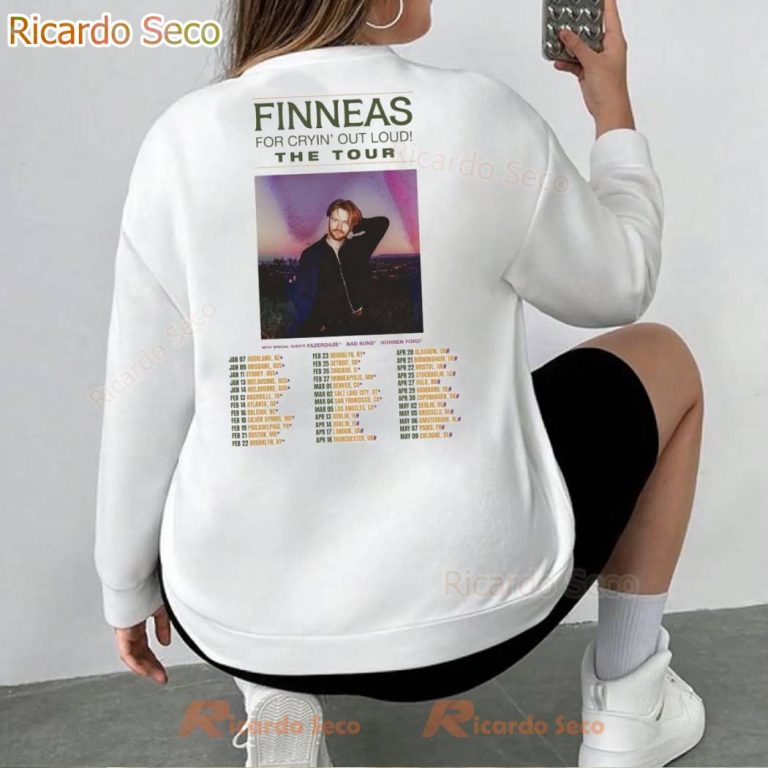Finneas For Cryin Out Loud The Tour 2025 T-shirt-c 2JjQYPI