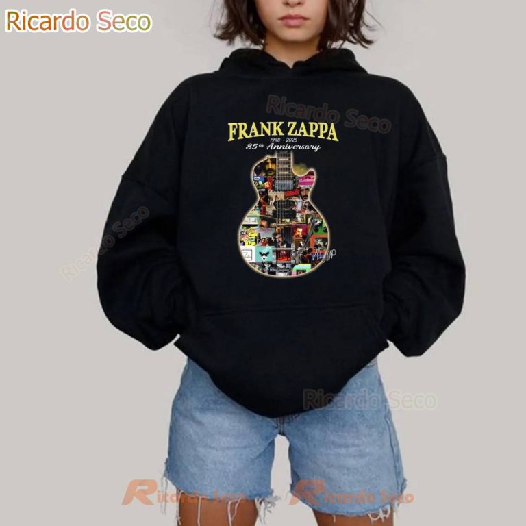 Frank Zappa 85th Anniversary 1940-2025 T-shirt yov9iKb