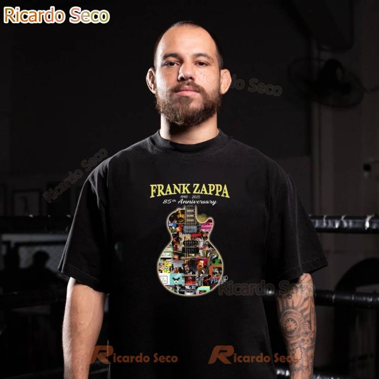 Frank Zappa 85th Anniversary 1940-2025 T-shirt-a L3lqQOT