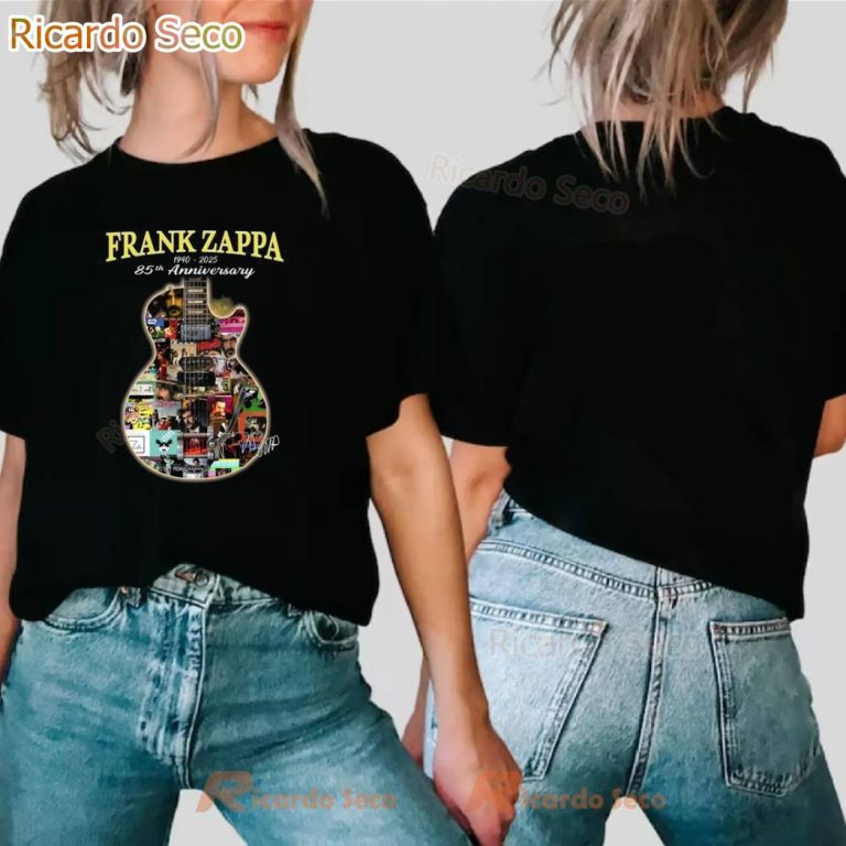 Frank Zappa 85th Anniversary 1940-2025 T-shirt-b Uj63Kef