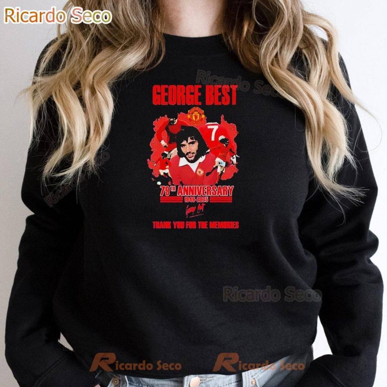 George Best 79th Anniversary 1946-2025 T-shirt-b ihMtA1d