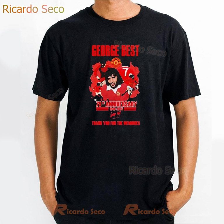 George Best 79th Anniversary 1946-2025 T-shirt VZ3kqjo