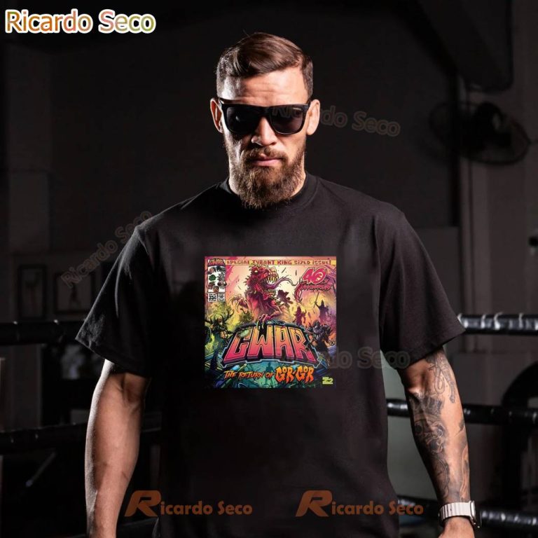 Gwar Mark 40th Anniversary The Return Of Gor Gor T-shirt-a k60NFps