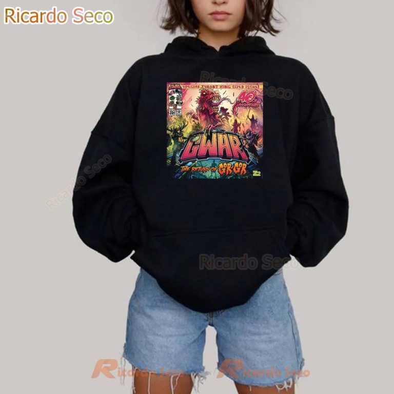 Gwar Mark 40th Anniversary The Return Of Gor Gor T-shirt gR5BIez