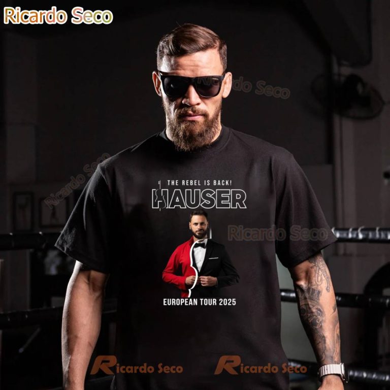Hauser European Tour 2025 T-shirt-a pJF2n3P