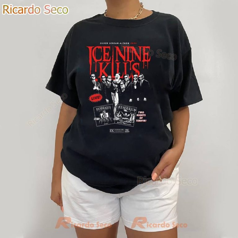 Ice Nine Kills Screamathon 2025 Tour T-Shirt-a CdBah8p