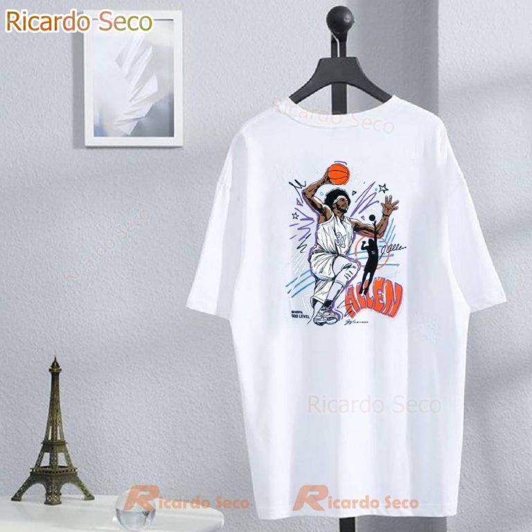 Jarrett Allen Sketch T-shirt-a iCmhWxn