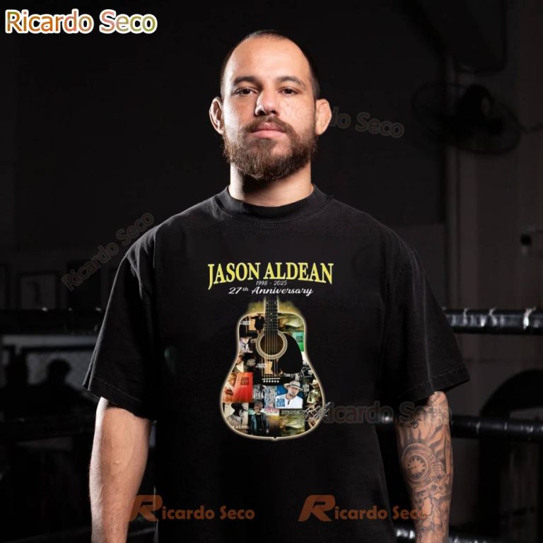 Jason Aldean 27th Anniversary 1998-2025 T-shirt-b g8PphJU
