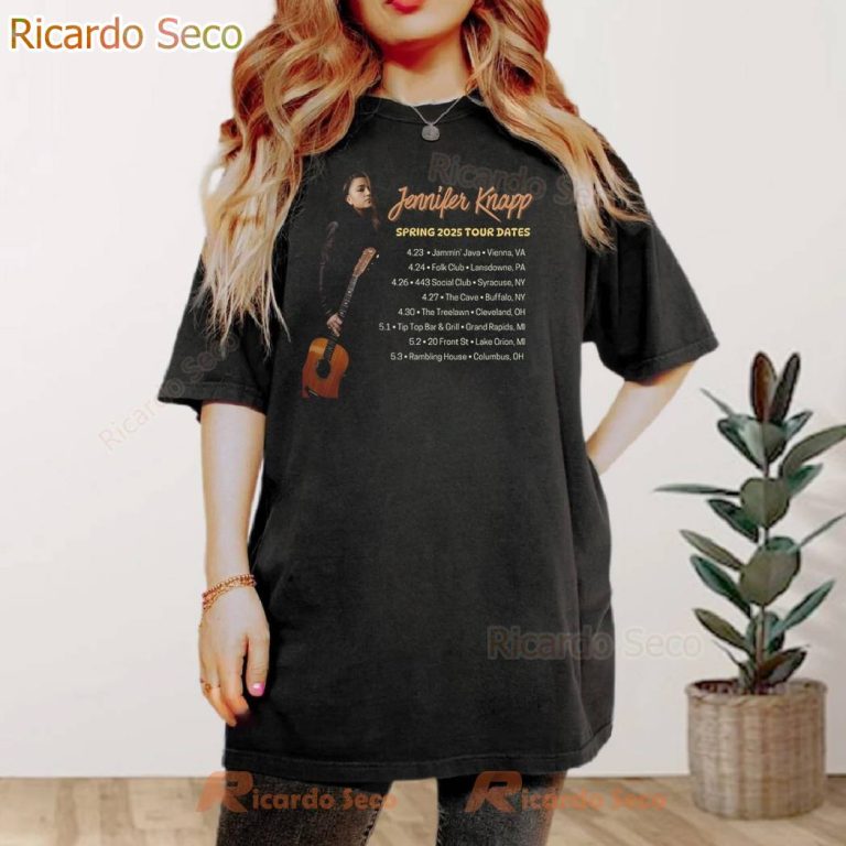 Jennifer Knapp Spring 2025 Tour Dates T-shirt-b lw81oaF