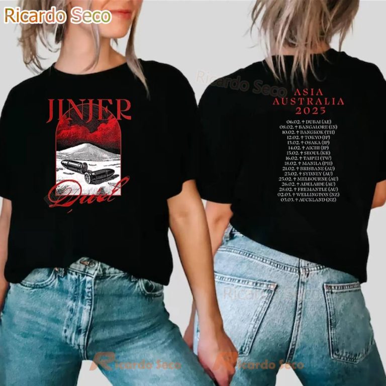 Jinjer Asia Australia 2025 Tour T-shirt 3p8A0BD